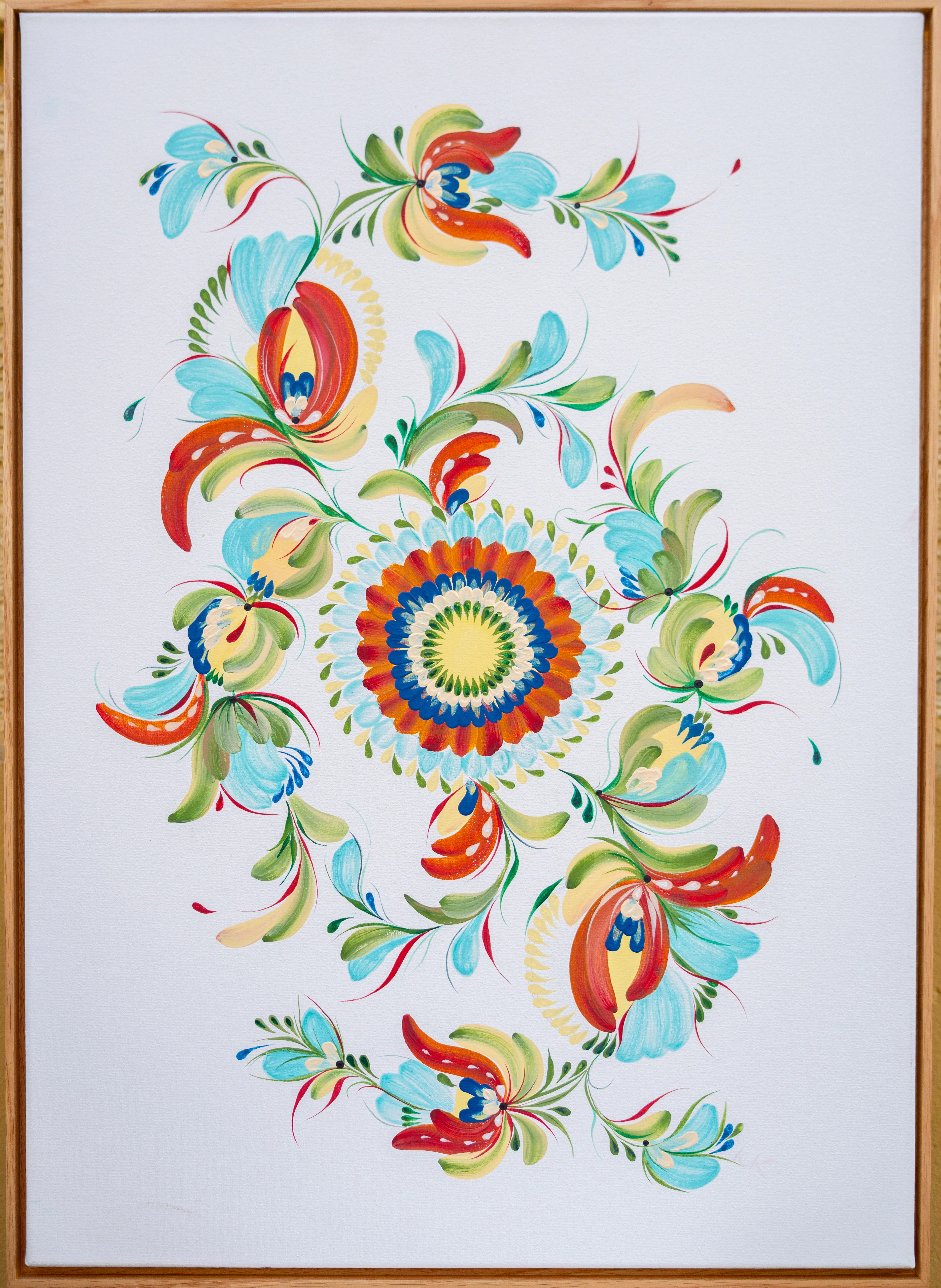 Image of Contemplation by Kateryna Kostiuk, size: 70*50, Живопис medium, part of the Чисте Мистецтво series, priced at €200